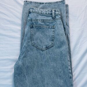 Wide legs jean